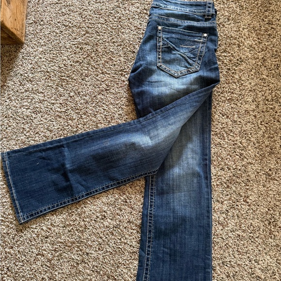 Stetson Denim - Stetson Women's Boot Cut Jeans - Dark Blue